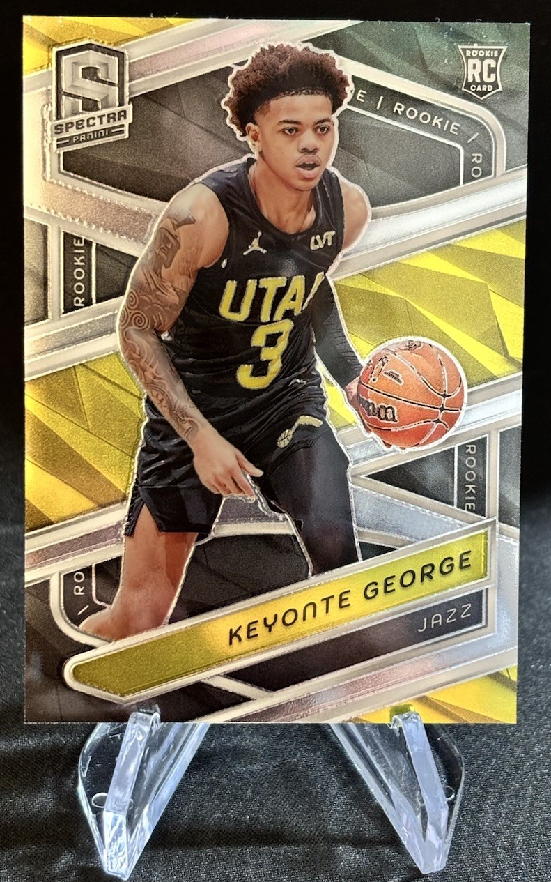 2023-24 Panini Spectra #135 Keyonte George Rookie RC Utah Jazz