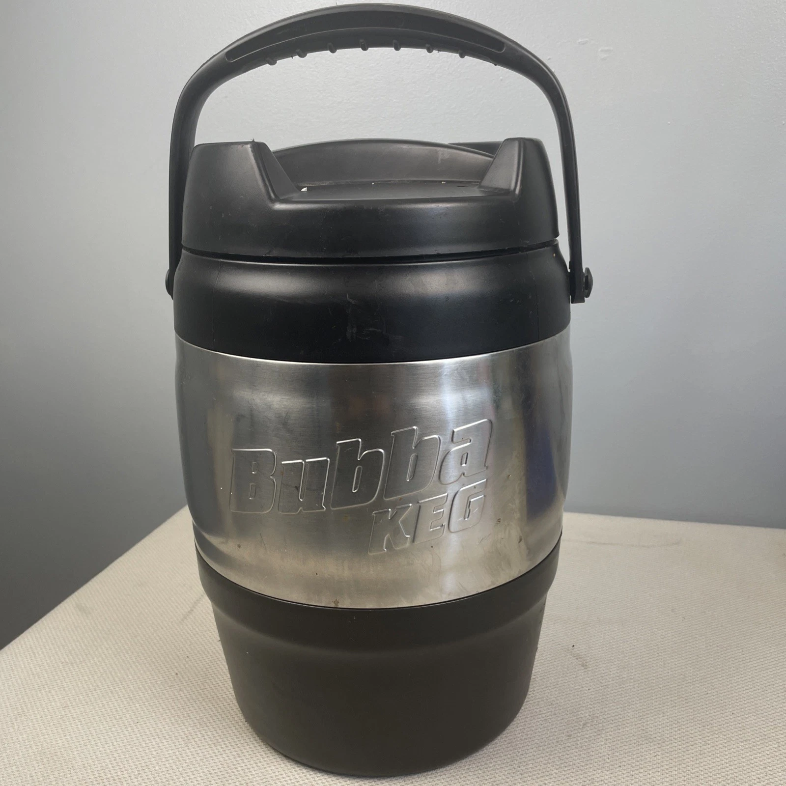 Bubba Keg Black 3 Gallon 384oz Water Cooler Drink Dispenser Home Camping Outdoor