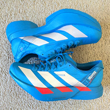 adidas Adizero Adios Pro 4 Men  s Running Shoes Solar Blue/Silver/Lucid Red