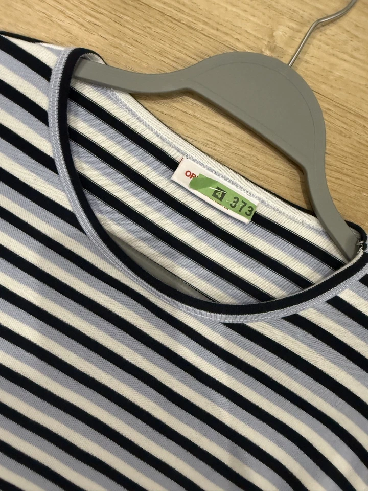 Orlebar Brown Men's 100% Cotton Striped Crew Neck Pullover Size: M - Image 2 of 2