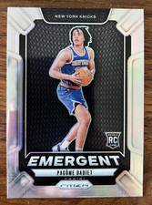 2024-25 Panini Prizm Pacome Dadiet Emergent Silver Prizm RC #28