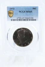 1973-P PCGS MS65 Kennedy Half Dollar Business Strike 50C