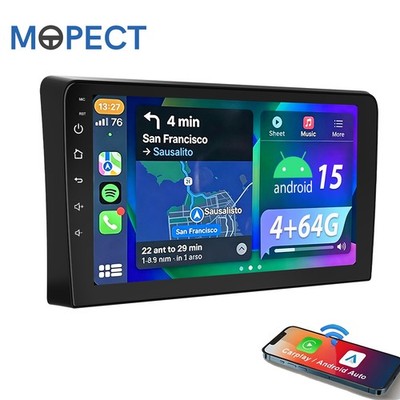 Für AUDI A3 8P 2003-2013 Navi WIFI GPS Carplay 4+64G Android 15 Autoradio BT FM