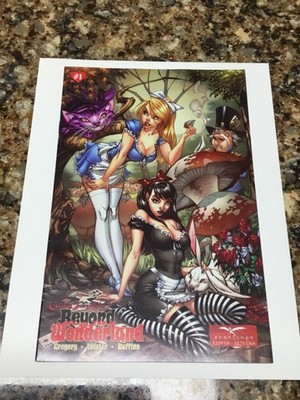 GRIMM FAIRY TALES BEYOND WONDERLAND 1 ZENESCOPE 2008 J SCOTT CAMPBELL VFNM