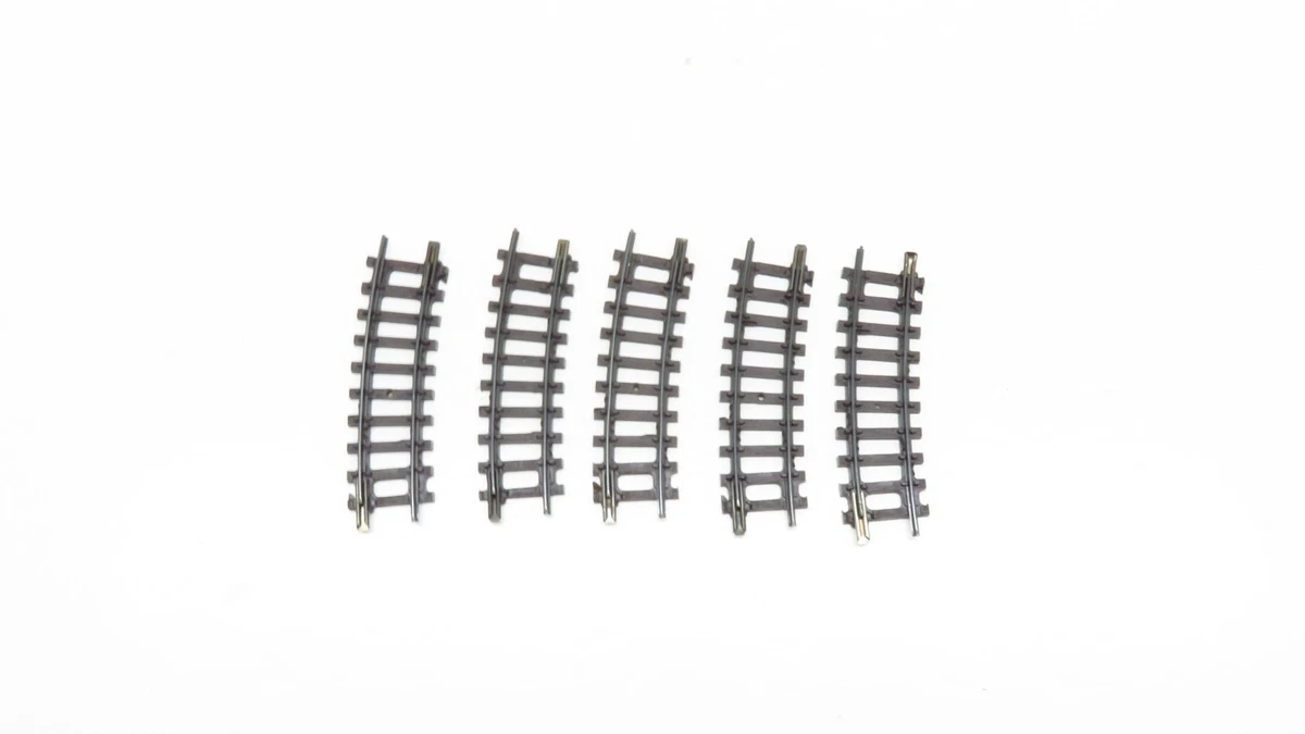 Lot 30 Rails Droits Arnold Rapido 200 Réf 0101 - Échelle N - Bon état