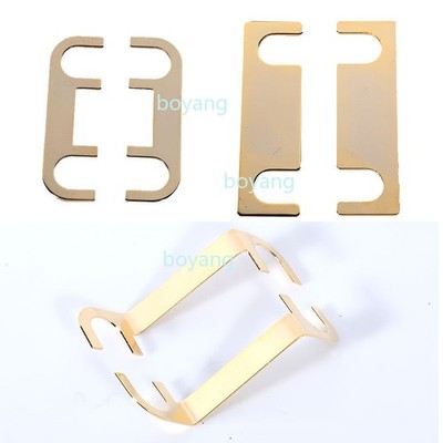 1 pair Pure Copper Gold-plated Speaker Wiring Connection Piece Junction Box