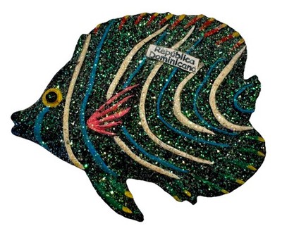 Dominican Republic Republica Dominicana Fish Souvenir Refrigerator Fridge Magnet