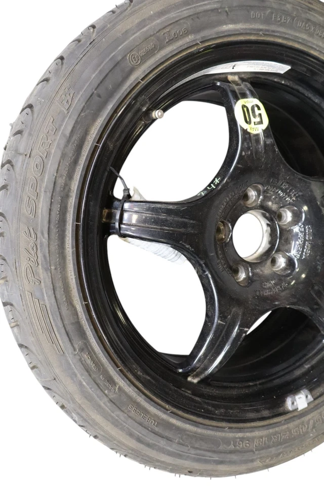 00-06 Mercedes W220 S500 CL500 Emergency Spare Tire Wheel Donut Rim 245 / 45 Oem - Image 4 of 4
