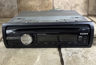 Sony CDX-GT350MP In Dash CD Player MP3/WMA/AM/FM Car Stereo Radio UNTESTED