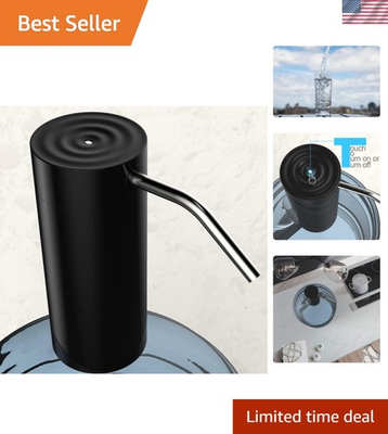 #ad Effortless Portable Water Dispenser Rechargeable Pump for 5 Gallon Jugs $9.89