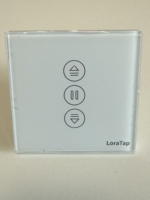 8x LoraTap Smart Curtain Switch Rollladen Schalter Touch Glas WLAN Neu