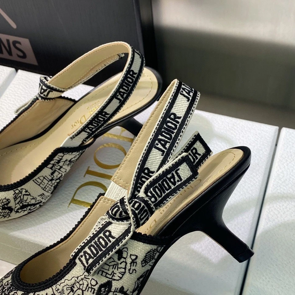 J'ADIOR Slingback Pumps EU38 - image 4 of 4