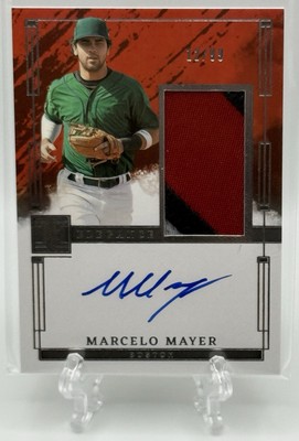 Marcelo Mayer 2024 Panini Impeccable Elegance Jersey Patch Auto