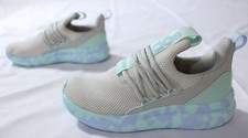 Adidas Unisex Kid's Lite Racer Adapt 7.0 Sneakers EJ3 Grey Two US:3 UK:2.5