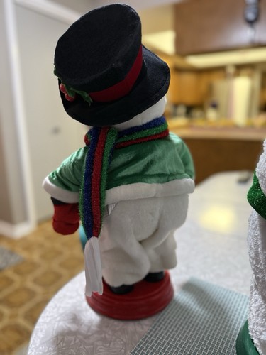 Gemmy Animated Snowman Shake Your Groove Thing Spinning Booty Shaker READ - Picture 3 of 9