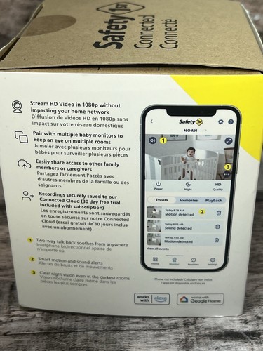 Safety 1st Connected WiFi Baby Monitor - Picture 6 of 7