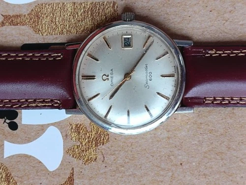 1966 OMEGA SEAMASTER 600 MENS WATCH REF 132.019 CALIBER 611. 34 MM DIAM. WORKING