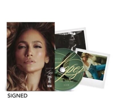 JENNIFER LOPEZ THIS IS ME NOW OFFICIAL SIGNED AUTOGRAPHED DELUXE CD W/ POLAROIDS