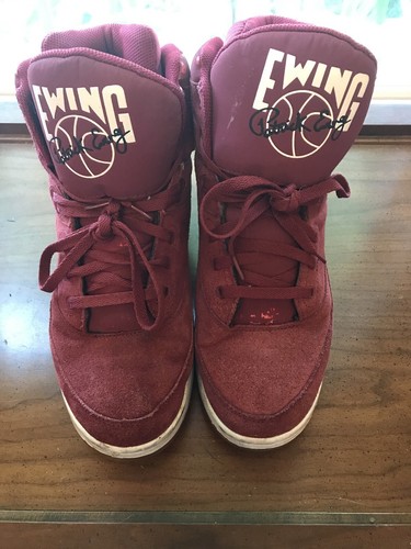 Patrick EWING ATLETISMO 33 Hi Baloncesto Zapato Talla 11M Rojo Blanco | eBay
