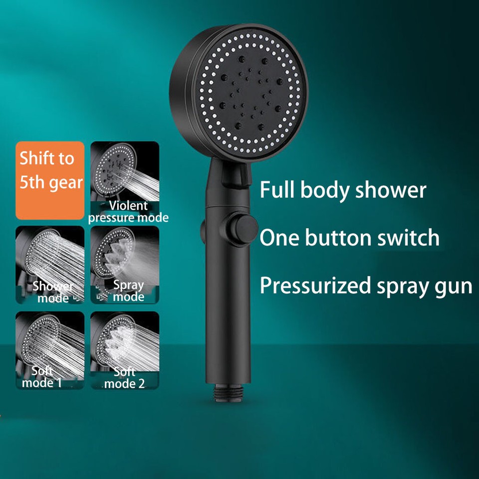 ♥ Shower Heads with ON/OFF Switch Handheld Shower Head Water Saving