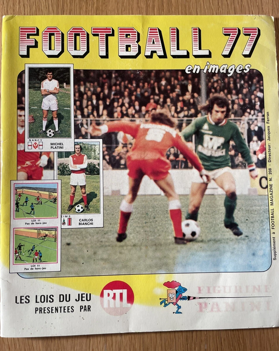 Sports - 10 FIGURINES PANINI JOUEURS DE FOOTBALL 1976 Metz Lens St
