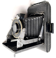 ORIGINAL VINTAGE KODAK VIGILANT JUNIOR SIX-20 CAMERA KODET LENS DAK SHUTTER