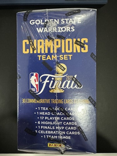 2022 Panini NBA Champions Golden State Warriors - Scatola set squadre 30 carte - Foto 2 di 4