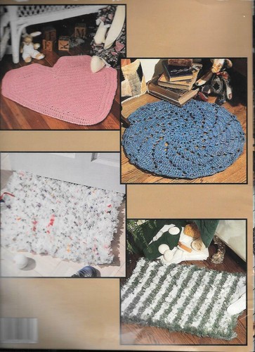 Leisure Arts Leaflet 2800 Bag Rugs - Book 2 - Recycle Plastic Bags - Picture 2 of 2
