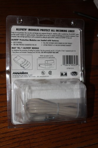 Panamax GTM1010 All Path Power Protection Module. still new in box - Picture 5 of 5