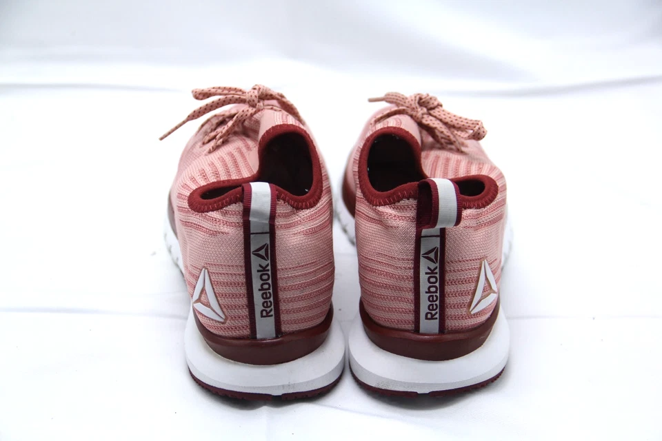 Zapatos para correr Reebok Print Smooth 2.0 ULTK para mujer talla 10 rosa rojo entrenamiento gimnasio Foto 4 de 4