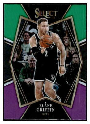 BLAKE GRIFFIN 2021-22 Panini Select Tri-Color Prizms #164 Nets Premiere ID:44789
