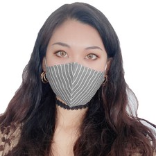 Gr Designer Super Soft Fabric Cotton Cloth Face Mask Reusable Face Cover Wasable