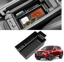 For 2021-2025 Nissan Rogue Car Center Console Armrest Storage Box Organizer Tray