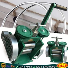 Jewelers Combination Rolling Mill Metal Wire Flat Jewelry Press Tool Equipment