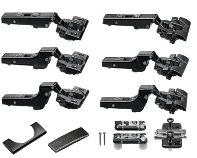 Blum Charnière De Pot Clip 110° Amortie Avec Système De Fermeture ONYX Noir