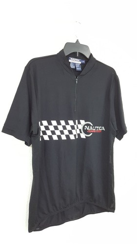 Vintage Nautica Competition Biking Bicycling Bike T-shirt Mens Size L - Picture 2 of 4