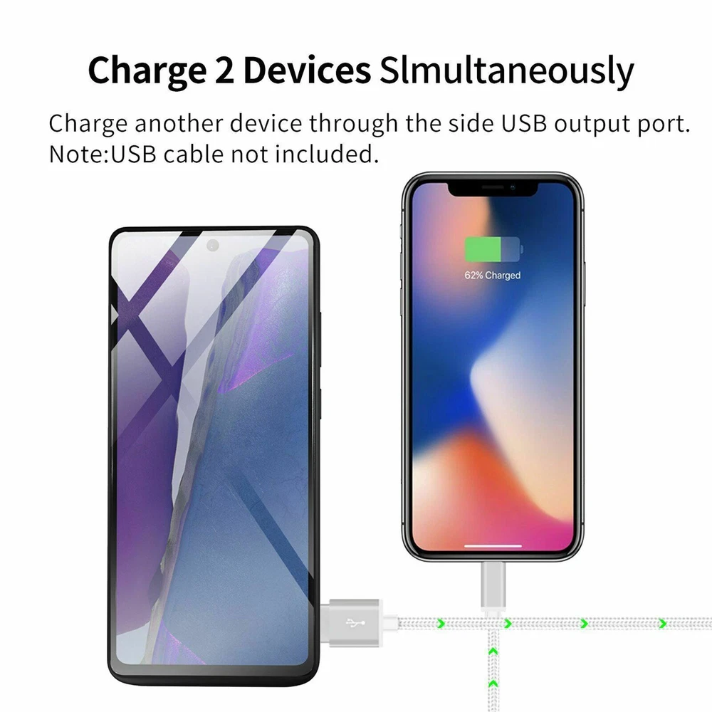 Power Bank Case For Samsung Galaxy S20 FE Battery Charger Portable 5000mAh Power Bank Case For Samsung Galaxy S20 FE Battery Charger Portable 5000mAh