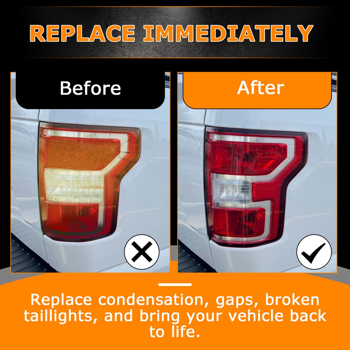 For 2018-2020 Ford F150 F-150 Rear Tail Lamp Light Passenger Side 