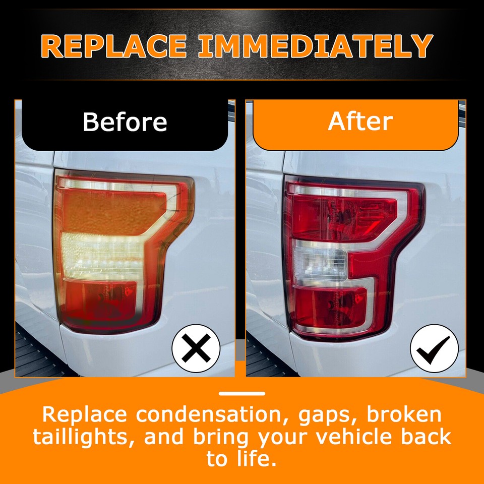 Tail Lights For Ford E-150 For 2018-2020 Ford F150 F-150 Rear Tail Lamp Light Passenger Side JL3Z Tail Lights For Ford F-150 Heritage - Foto 8