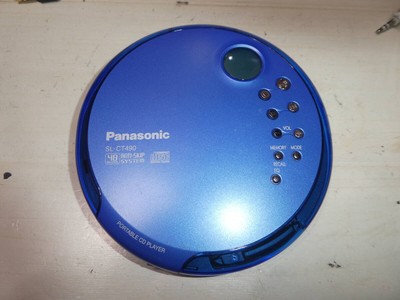 Panasonic SL-CT490 Portable CD Player with Remote Control and AC  