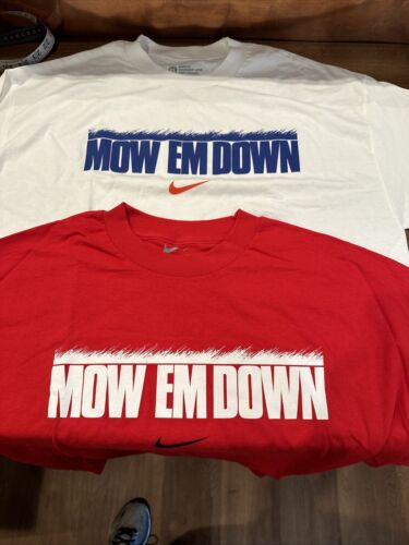 2 Retro NIKE T Shirts Tee Men’s XL Red And White
