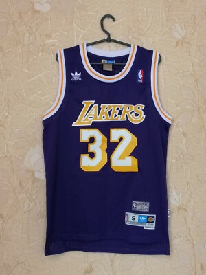 ウェア adidas LA Lakers Johnson #32 LA Lakers Men's Adidas 1979-1980 Magic Johnson #32 Swingman