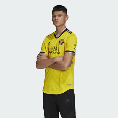 NEW! Adidas Columbus Crew SC Authentic Home Soccer Jersey DP2985 ...