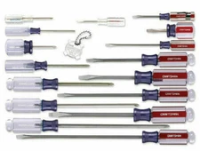Craftsman 17 Piece Screwdriver Set Slotted and Phillips 9-31794
