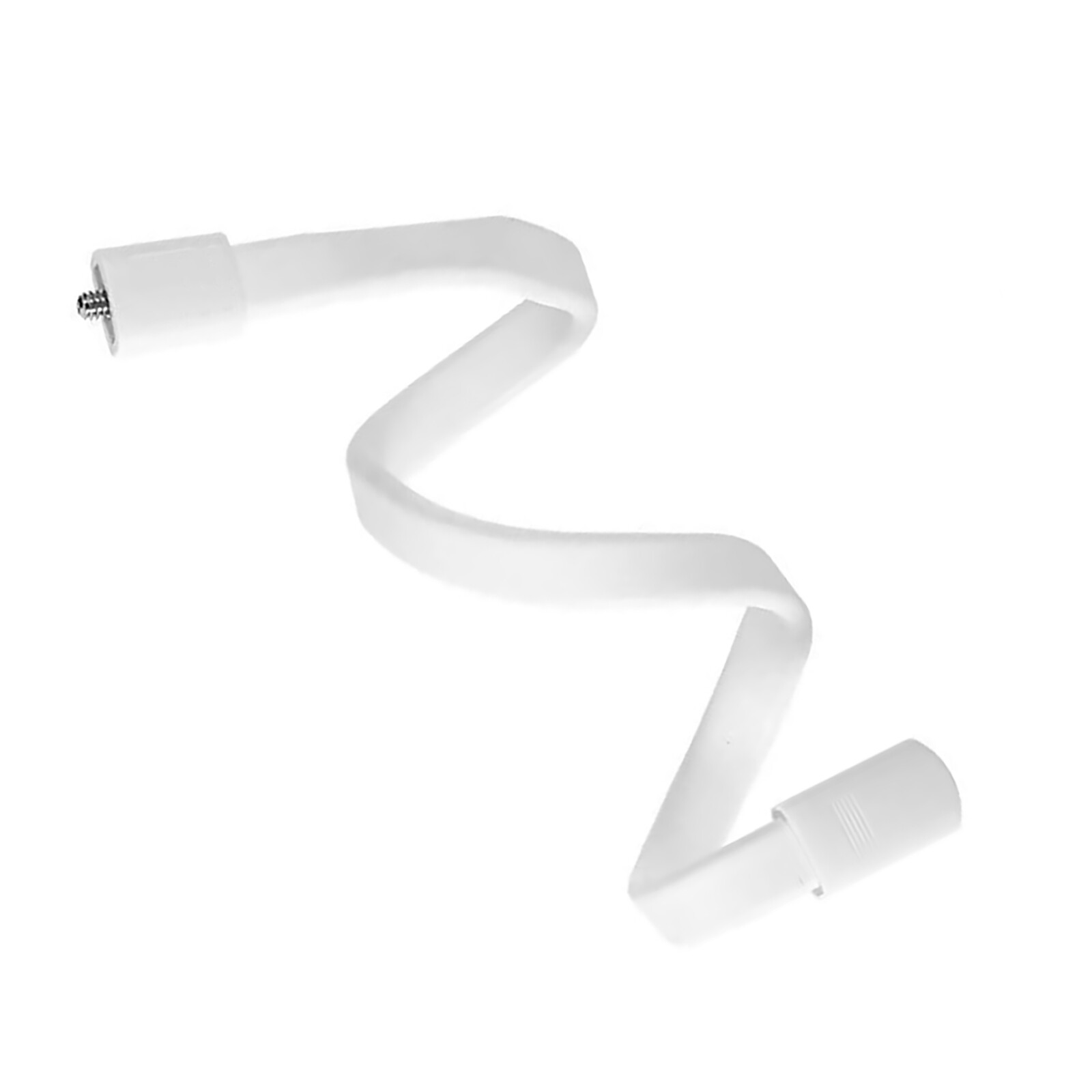 New White Flexible Twist Mounting Rubber Base Bracket For Baby Monitor/IPCamera