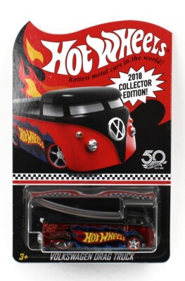 HOT WHEELS 2018 Collector Edition = Volkswagen VW Drag Truck *NEW