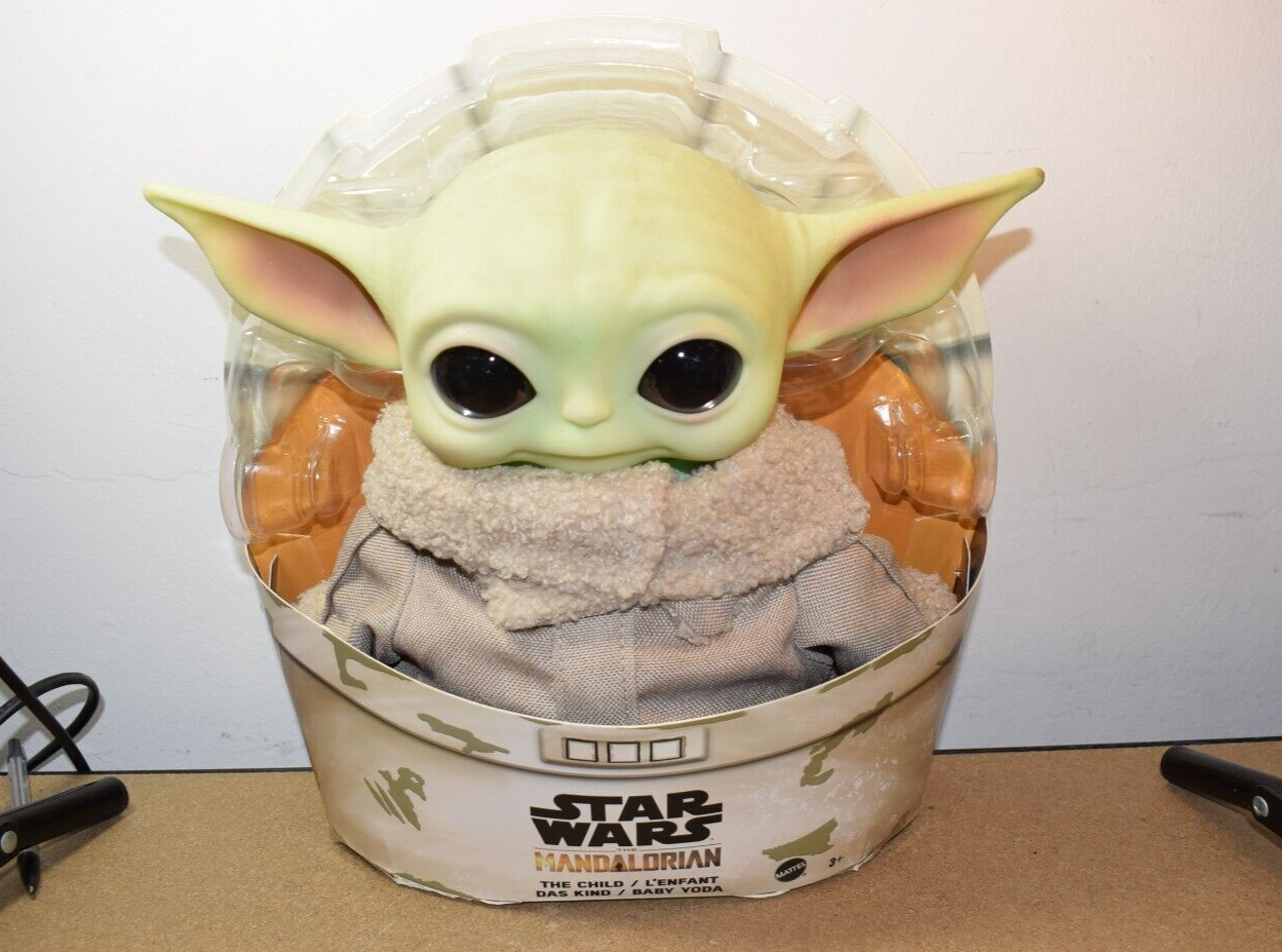 Mattel Star Wars THE MANDALORIAN GROGU / BABY YODA / THE CHILD 11"" Plush