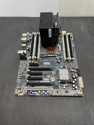 HP Z420 Mainboard + Xeon E5-1603 + 8GB RAM  LGA 2011 / 619557-001 (G4-7#d)