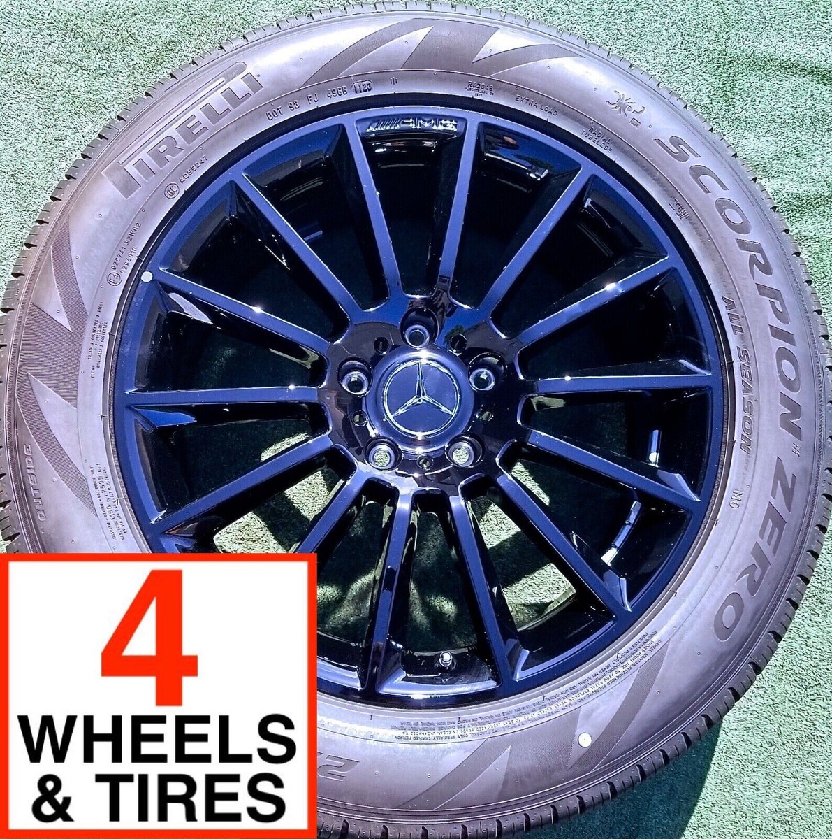 Factory Mercedes Benz Wheels Tires OEM AMG G550 Night Edition