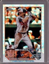 GUNNAR HENDERSON 2023 Topps Chrome Logofractor #2 Rookie RC